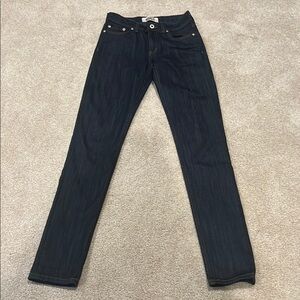 NWOT Naked and famous indigo stretch skinny size 26